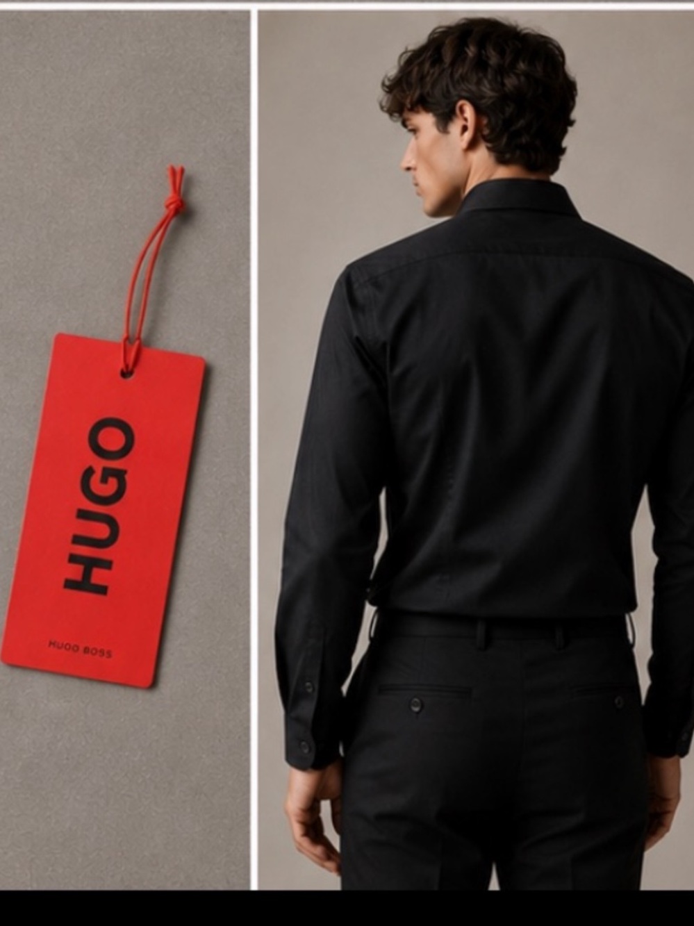 HUGO White & Black Dress Shirts - Picture 8 of 11